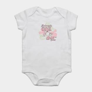 Retro Motorcycle Lover Vintage Baby Bodysuit